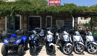 Anemos rent a scooter offices